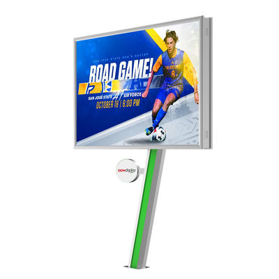 Простая установка 8000nits IP65 P6 стальной светодиодной рекламной таблицы цена светодиодные рекламные таблицы на открытом воздухе