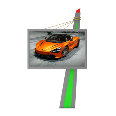 P6 настраиваемая высокая яркость IP65 водонепроницаемая сталь цифровой экран наружной светодиодной рекламной таблицы