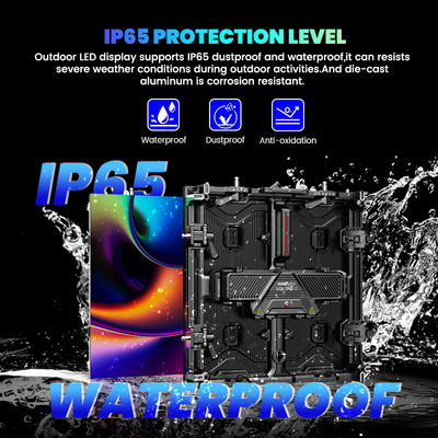 Полный цвет 7680hz водонепроницаемый 500x500 p1.56 p3.91 p2.6 p2.97 p2.604 p2.976 стенный видео экрана аренды светодиодного экрана