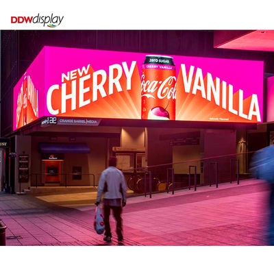 Рекламная панель с светодиодным экраном Коммерческая реклама P6.67 Наружный светодиодный экран полный цвет 8000cd/кв.м 960*960 мм