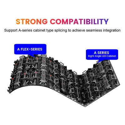 3840hz P2.976 P3.91 P4.81 Стенная видеостадия аренда светодиодного экрана