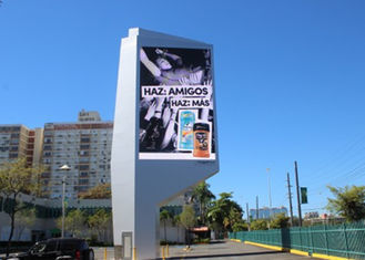 Сторона дороги дисплея СИД полного цвета ИП67 П16 на открытом воздухе с сверхконтрастное энергосберегающим