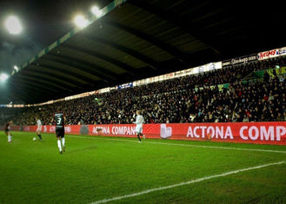 Цвет приведенный дисплея СИД периметра спорта экранов П12 П16 на открытом воздухе рекламируя полный