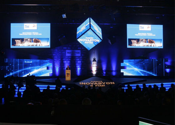 Экран дисплея П2.5мм СИД этапа полного цвета арендный для коммерчески центра