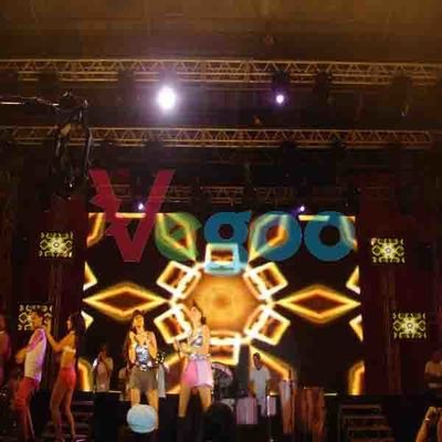 Дисплей СИД 2000nits полного цвета P4 IP31 400w крытый