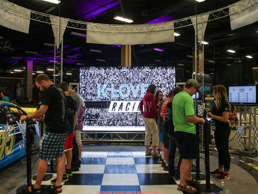 алюминий экрана СИД 1500nits P5mm SMD3528 крытый фиксированный