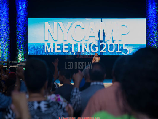 Общественный дисплей СИД P3.91 события SMD2020 840nits крытый арендный