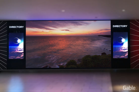 шкаф приведенный утюга афиши 290W/m2 полного цвета 5500cd/m2 P10 стальной