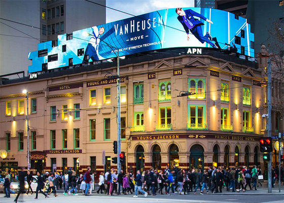 Экран приведенный 330W P10 SMD3535 6000cd/M2 на открытом воздухе фиксированный