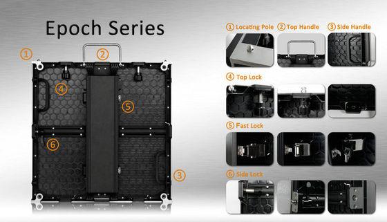 Дисплей СИД 500*1000mm 280W/M2 P3.91 1200nits арендный