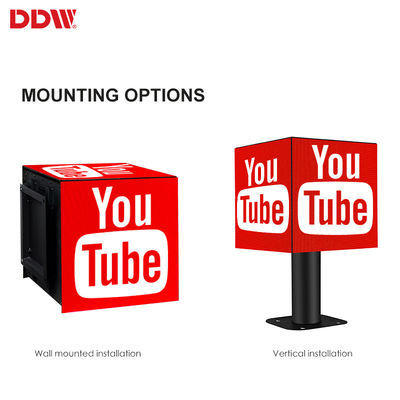 Крытый волшебный куб приведенный таможней П2.5мм, видео- дисплей приведенный экраном куба