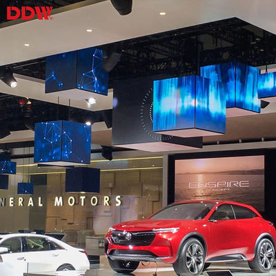 Крытый волшебный куб приведенный таможней П2.5мм, видео- дисплей приведенный экраном куба