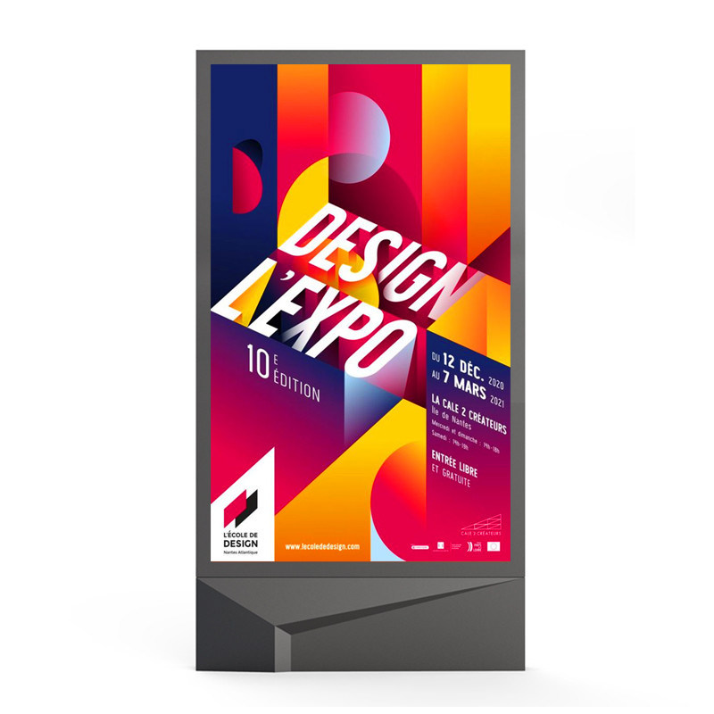 Легкая установка 3840Hz IP65 водонепроницаемая P4 P5 P6 P8 P10 10000nits Внешняя светодиодная цифровая вывеска Mupi